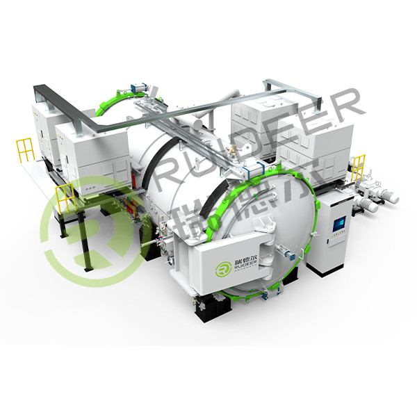 고온 실리콘 탄화물 재 결정화 시너링 오븐 최대 2400C 3Pa/h 압력 상승 속도