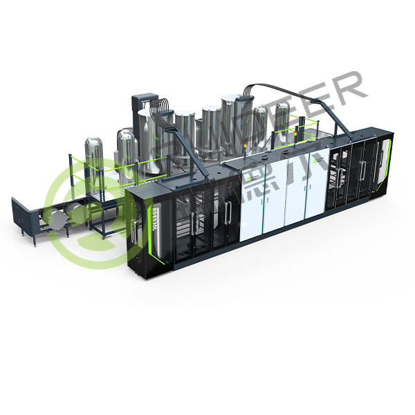 AICL3 전구자 700~1050C 공정 온도에서 절단 도구를 위한 화학 증기 퇴적 오븐