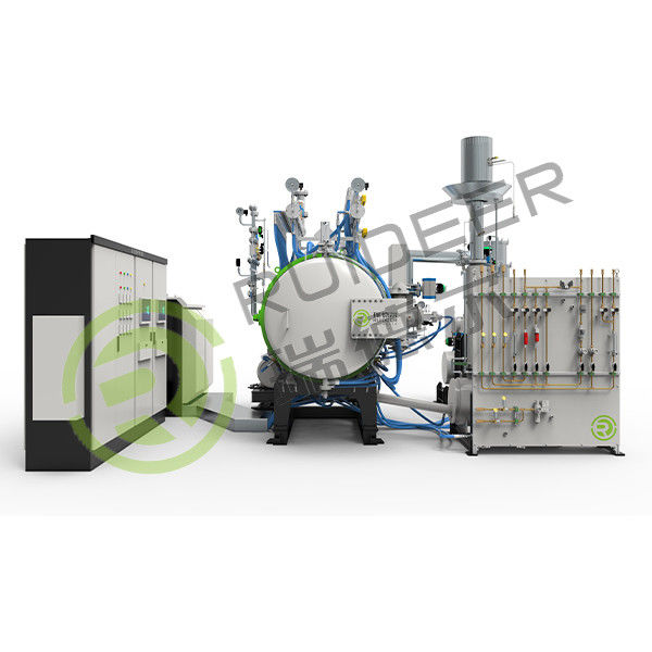 RDE 시리즈 급속 냉각 시너링 오븐 1600°C 최대 작업 온도 및 1Pa 초정화 진공에서 35분 급속 냉각