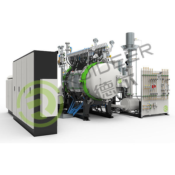 RDE 시리즈 급속 냉각 시너링 오븐 1600°C 최대 작업 온도 및 1Pa 초정화 진공에서 35분 급속 냉각