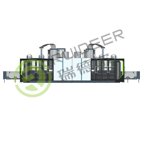세라믹 기판을 위한 고급 CVD 코팅 기계 강 코팅 접착력 총 전력 약 40/50/60/80KW