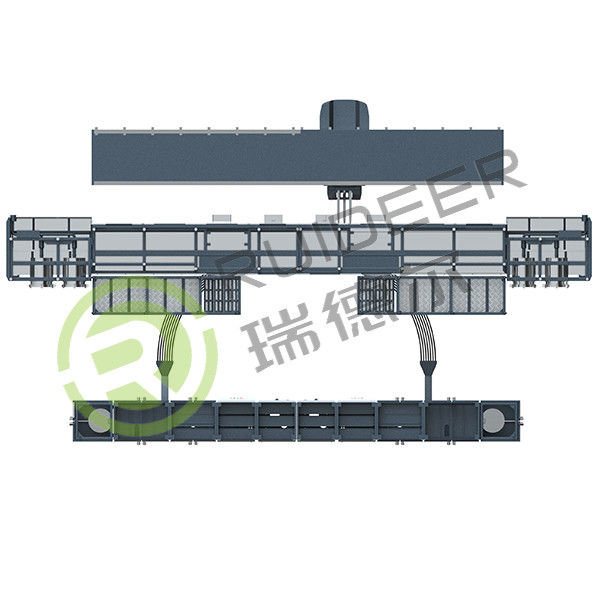 세라믹 기판을 위한 고급 CVD 코팅 기계 강 코팅 접착력 총 전력 약 40/50/60/80KW