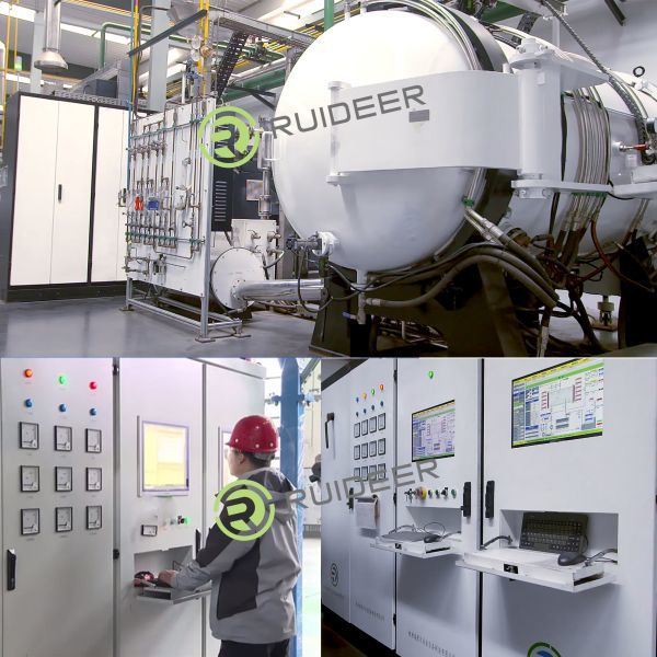 1550C 삼상 5선식 380V 50HZ 제어 전원 공급 장치 고온 진공 브레이징로