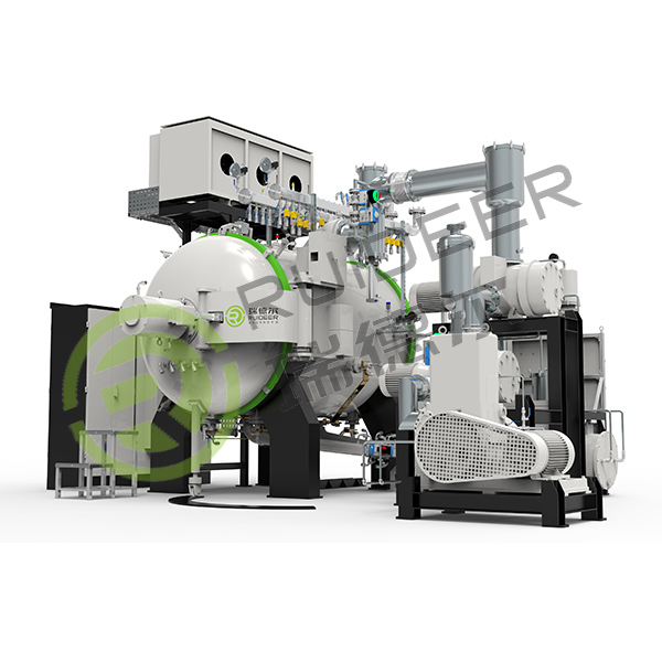 수평 또는 수직 실리콘 카바이드 퍼니스, 급속 냉각 및 고진공 레벨