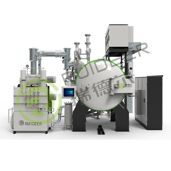 수평 또는 수직 실리콘 카바이드 퍼니스, 급속 냉각 및 고진공 레벨