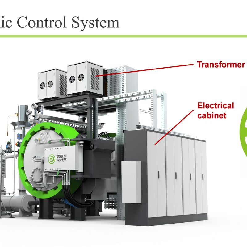 분말 야금용 저항 가열 소형 구조 고자동화 수준 소결 HIP로