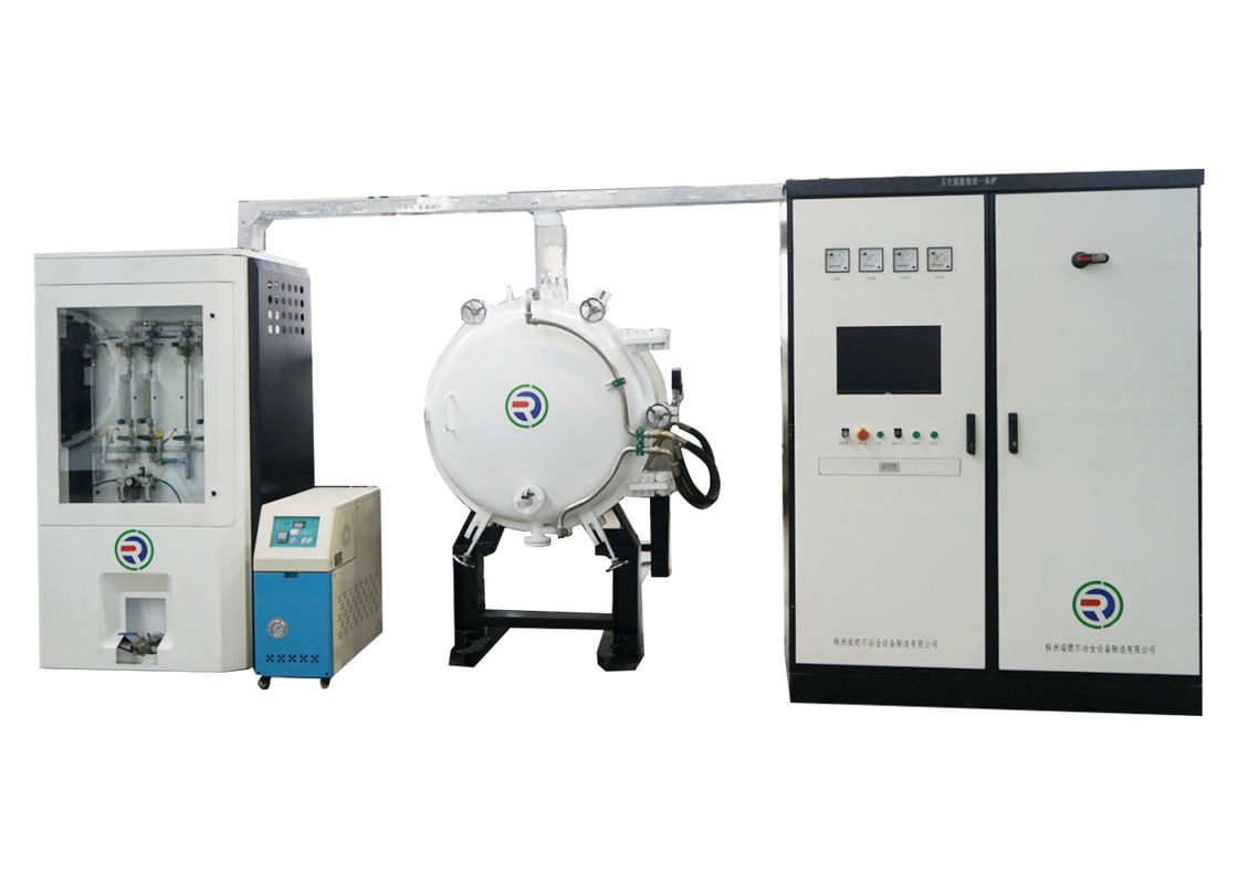 모리브덴 열기 원소와 300mm × 300mm × 900mm 작업 영역을 가진 220KVA 금속 시너링 오븐