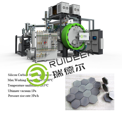 CE ISO 인증 가스 압력 소결로 1-20MPA, 초순수 구리 밀봉 전극 포함